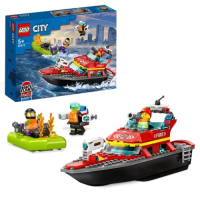 LEGO 60373 Brandweer Reddingsboot