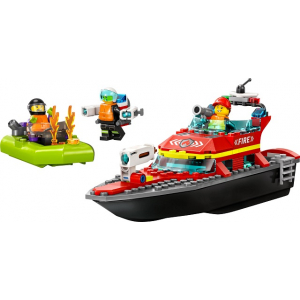 LEGO 60373 Brandweer Reddingsboot