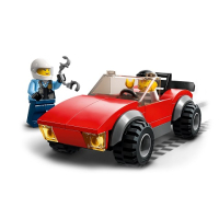 LEGO 60392 Achtervolging Auto op Politiemotor