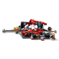 LEGO 60443 F1 Pitstop en Pitcrew met Ferrari Auto