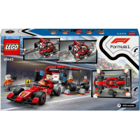 LEGO 60443 F1 Pitstop en Pitcrew met Ferrari Auto