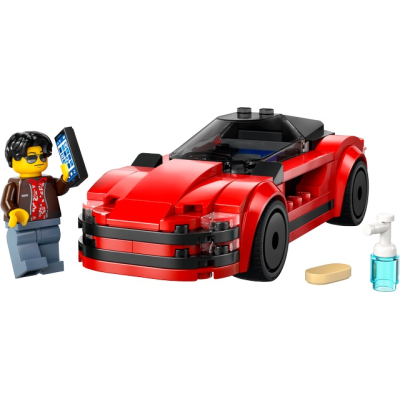 LEGO 60448 Rode Sportwagen