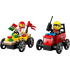 LEGO 60458 Pizza VS Brandweer Race