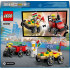 LEGO 60458 Pizza VS Brandweer Race