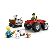 LEGO 60461 Tractor met Aanhanger