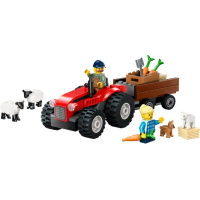 LEGO 60461 Tractor met Aanhanger