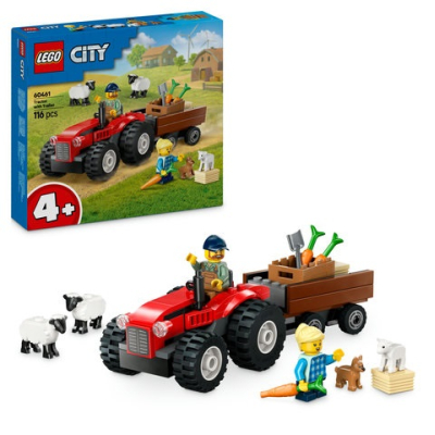 LEGO 60461 Tractor met Aanhanger