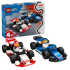 LEGO 60464 F1 Williams Racing en Haas F1 racewagens