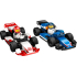 LEGO 60464 F1 Williams Racing en Haas F1 racewagens