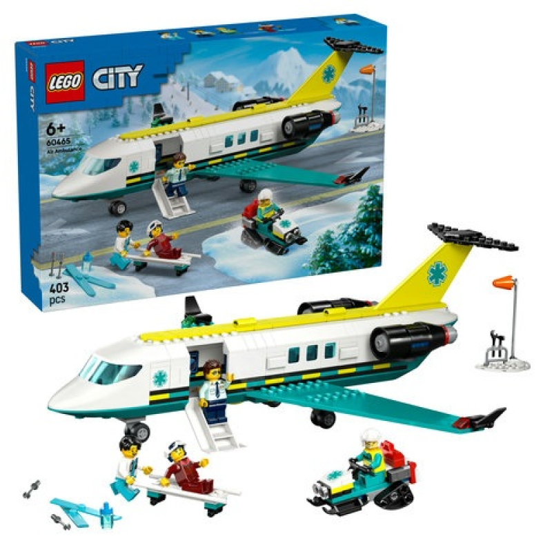 LEGO 60465 Ambulancevliegtuig
