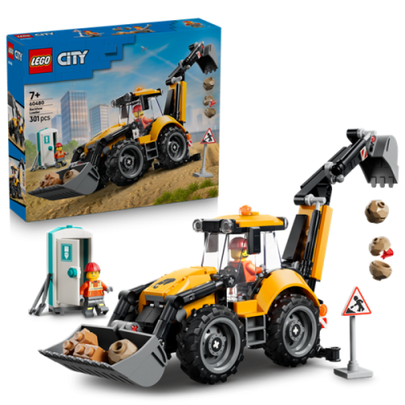 LEGO 60480 Gele Graaflaadmachine