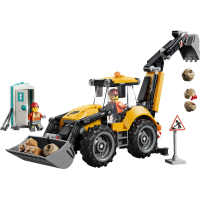 LEGO 60480 Gele Graaflaadmachine