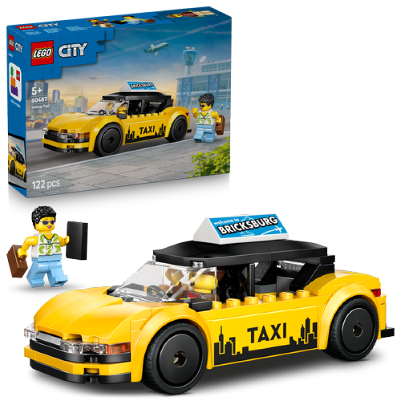 LEGO 60487 Gele Taxi