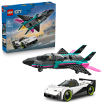 LEGO 60489 Straalvliegtuig VS Sportauto