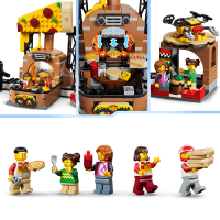 LEGO 60496 Pizzacentrale met Voertuigen
