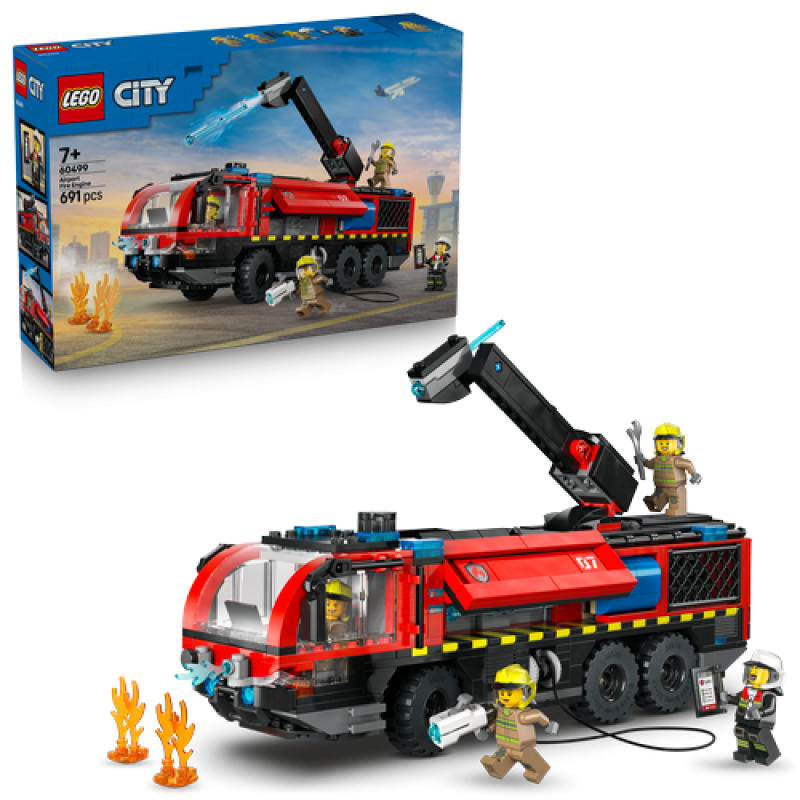 LEGO 60499 Luchthaven Brandweertruck