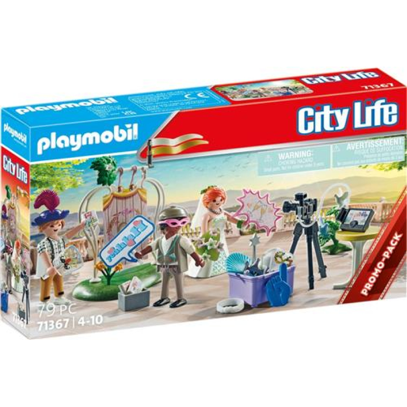 PLAYMOBIL City Life PROMO Bruidspaar met camera - 71367