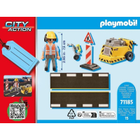 Playmobil Bouwvakker met randensnijder - 71185