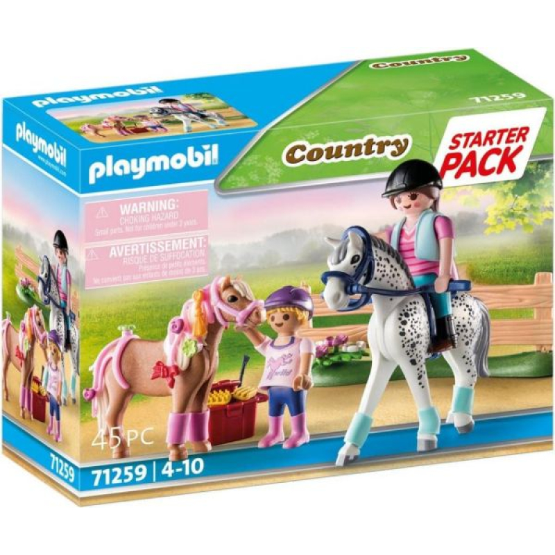 Playmobil StarterPack Paardenverzorging - 71259 Playmobil StarterPack Paardenverzorging 