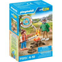 PLAYMOBIL My Life Kampvuur met marshmallows - 71513