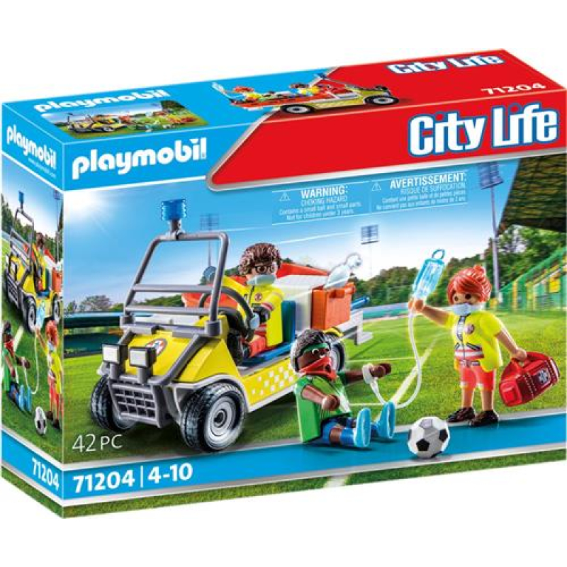 Speelsets PLAYMOBIL City Life Reddingswagen - 71204 PLAYMOBIL City Life Reddingswagen - 71204