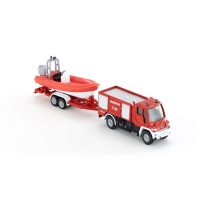 SIKU 1636  UNIMOG BRANDWEERWAGEN MET BOOT