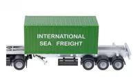 Siku vrachtwagen met containers (schaal 1:50) 3921