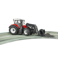 bruder 03181 - Bruder Steyr tractor 6300 Terrus CVT met voorlader