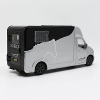 Kids Globe 510211 Anemoon paardenwagen met geluidsmodule, frictiemotor en paard