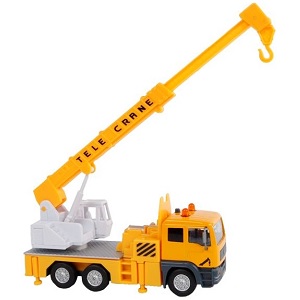 Kids Globe 510253 hijskraan die cast met licht geluid ca. 15cm