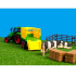 Kids Globe 510727 Boerderijset met tractor & aanhanger, koeien, hekjes en twee balen