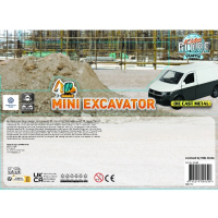 Kids Globe 520458 Volkswagen transporter met minigraver