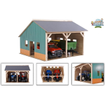 Kids Globe 610338 - Kids Globe Landbouwloods voor 2 traktoren 1:16