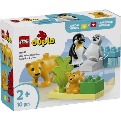 LEGO DUPLO Wilde dieren – Pinguïns en leeuwen 10442