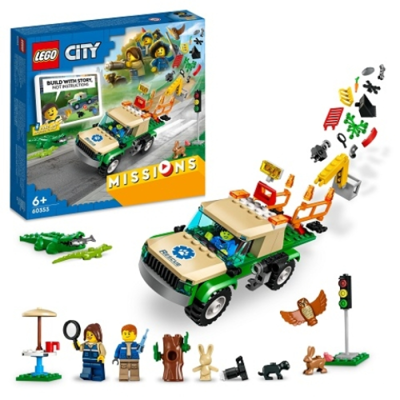  LEGO 60353 Wilde Dieren Reddingsmissies