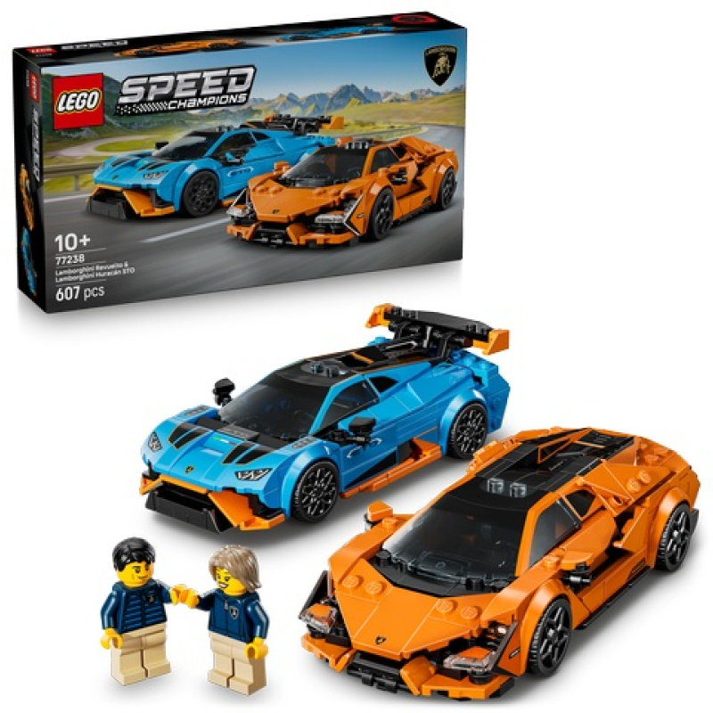 LEGO 77238 Lamborghini Revuelto en Huracán STO