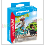 PLAYMOBIL Fietstocht Fiets met fietskar - 70601