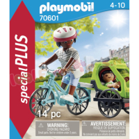 PLAYMOBIL Fietstocht Fiets met fietskar - 70601