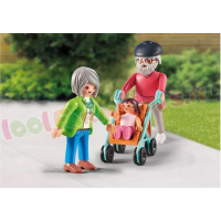 PLAYMOBIL Grootouders met Baby - 71613