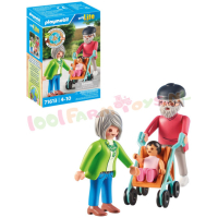 PLAYMOBIL Grootouders met Baby - 71613