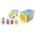 JUNIOR Ladingwagen met sorteer-Garage - 71686