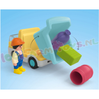 JUNIOR Ladingwagen met sorteer-Garage - 71686