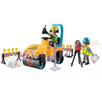 PLAYMOBIL Wegenbouwmachine Wals - 71751