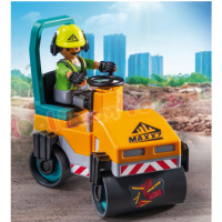 PLAYMOBIL Wegenbouwmachine Wals - 71751