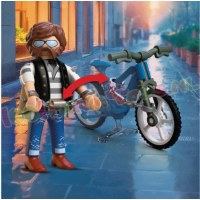 PLAYMOBIL FietsenDiefstal met Poltie - 72076