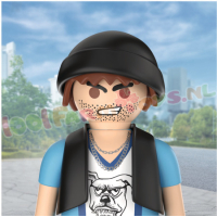 PLAYMOBIL Achtervolging met Motorfiets - 72079