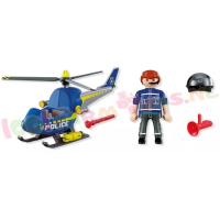PLAYMOBIL PolitieHelikopter - 72080