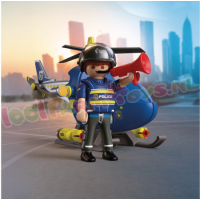 PLAYMOBIL PolitieHelikopter - 72080