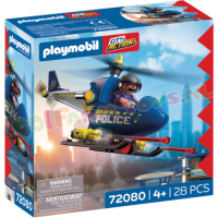PLAYMOBIL PolitieHelikopter - 72080