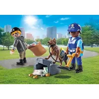 Playmobil Action Heroes – Politiehond met boef 71731